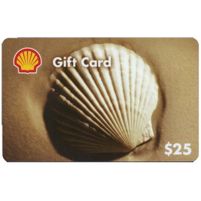 SHELL GAS® $25 Gift Card - Perfect for people who are always on the go.
